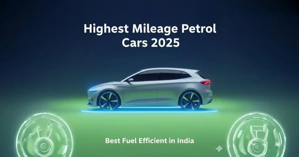 Highest Mileage Petrol Car in India 2025 – Best Fuel Efficient Cars List ZEPTORS.COM